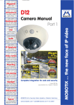 ACTi D12 User manual