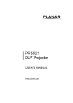 ACCO Brands DLP Projector User`s manual