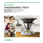 Vorwerk Thermomix TM 31 Instruction manual