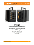 WiebeTech RTX800-IR User`s manual