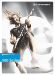 Sennheiser EW 500-945 G3 - FREQUENCY SHEETS Instruction manual