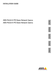 Axis P5532-E PTZ Installation guide