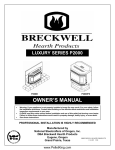 Breckwell P2000FS Owner`s manual