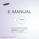 Samsung UN60ES8000F User`s manual