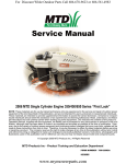 White Outdoor 450 SERIES Service manual