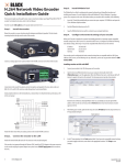 Black BLK-IPE101 Installation guide