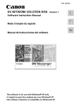 Canon DV Network Instruction manual