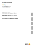 Axis P3364-V Installation guide