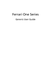 Acer F-20 - Ferrari User guide