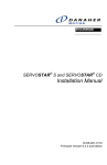 Danaher Motion Servostar M-SS-005-03 Installation manual
