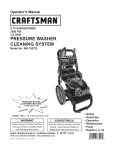 Craftsman 580.752722 Operator`s manual