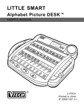 VTech Alphabet Picture Desk Instruction manual