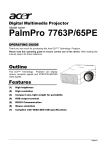 Acer PalmPro 7765PE Specifications