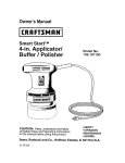Craftsman 146.107190 Owner`s manual