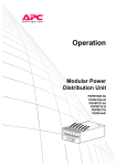 APC PDPM138H-R Installation guide