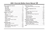 Chevrolet 2008 Malibu Specifications