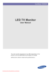 Samsung FX2490HD User manual