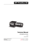 Prosilica GC1380H Instruction manual