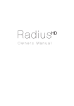 Monitor Audio Radius Specifications