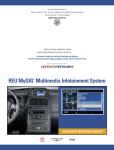 Chrysler REU MyGIG User`s manual