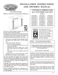 Empire Comfort Systems VFD32FB0L-3 Owner`s manual