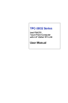 Advantech TPC-32 Series User manual