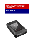 DigiSAFE DiskCrypt Mobile DCM300 User manual