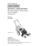 Craftsman 917.376677 Owner`s manual