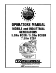 Westerbeke 5.0Kw BCDBR Specifications