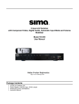 Sima VS-502 User manual
