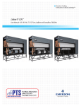 Emerson Liebert CW User manual