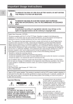 Canon Vistura Operating instructions