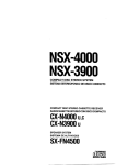 Aiwa CX-N4000 U Specifications