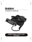 uh015sx Manual - Uniden Australia