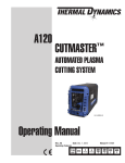 Victor CUTMASTER Specifications