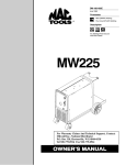 Milweld H-10 Specifications