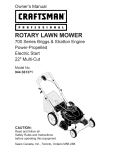Craftsman 944.361371 Owner`s manual