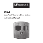 Russound ISK4 Instruction manual