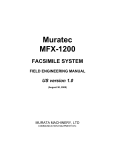 Muratec MFX-1200 Specifications