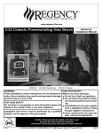 Regency C33-NG3 Installation manual