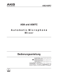 AKG AS8TC Instruction manual