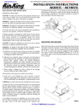 installation instructions ak80lsl / ak100lsl