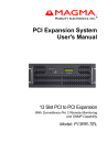 Magma PCI Expansion System P13RR-TEL User`s manual