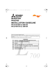 Mitsubishi Electric FR-E700 Instruction manual