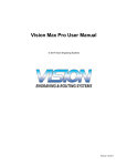 Vision MaxPro User manual