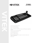 Vitek VT-3496 Instruction manual