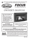 Enviro Focus Owner`s manual