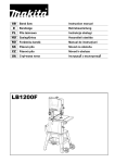 Makita LB1200F Instruction manual