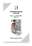Redring Powerstream Ascari Installation and Operating Manual