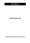 Voltronic Power 6K User manual